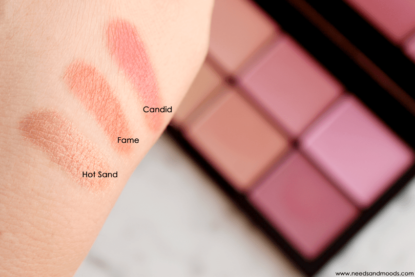unfiltered II swatches