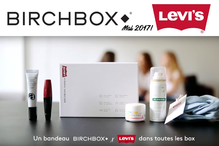 birchbox levis mai 2017