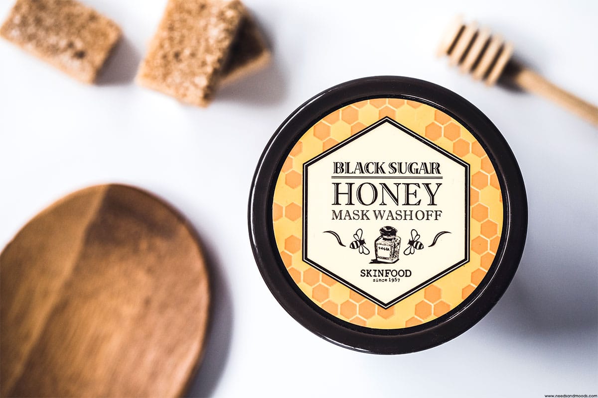 skinfood black sugar honey mask wash off