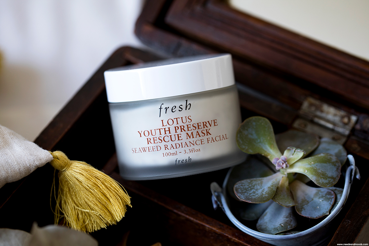 fresh beauty lotus youth preserve rescue mask