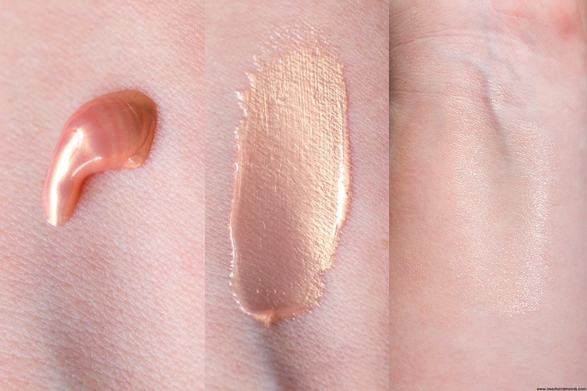 bobbi brown all over glow swatch