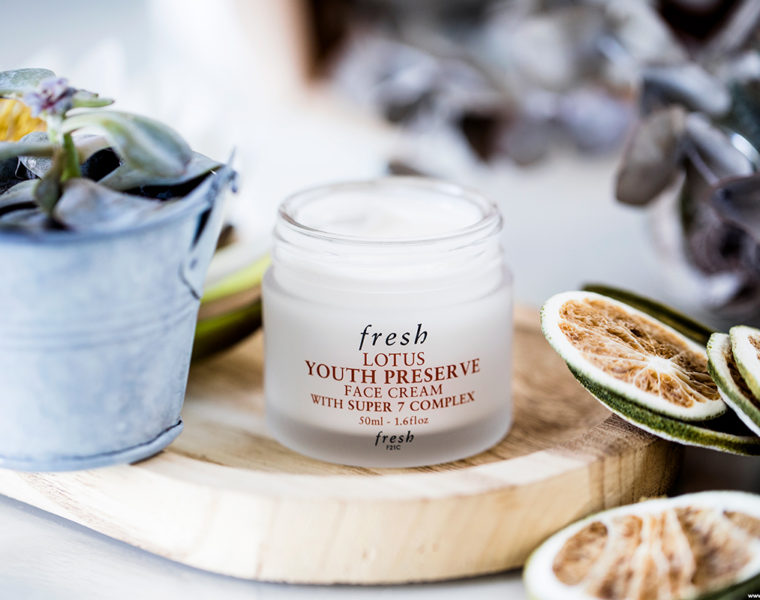 fresh lotus youth preserve face cream avis