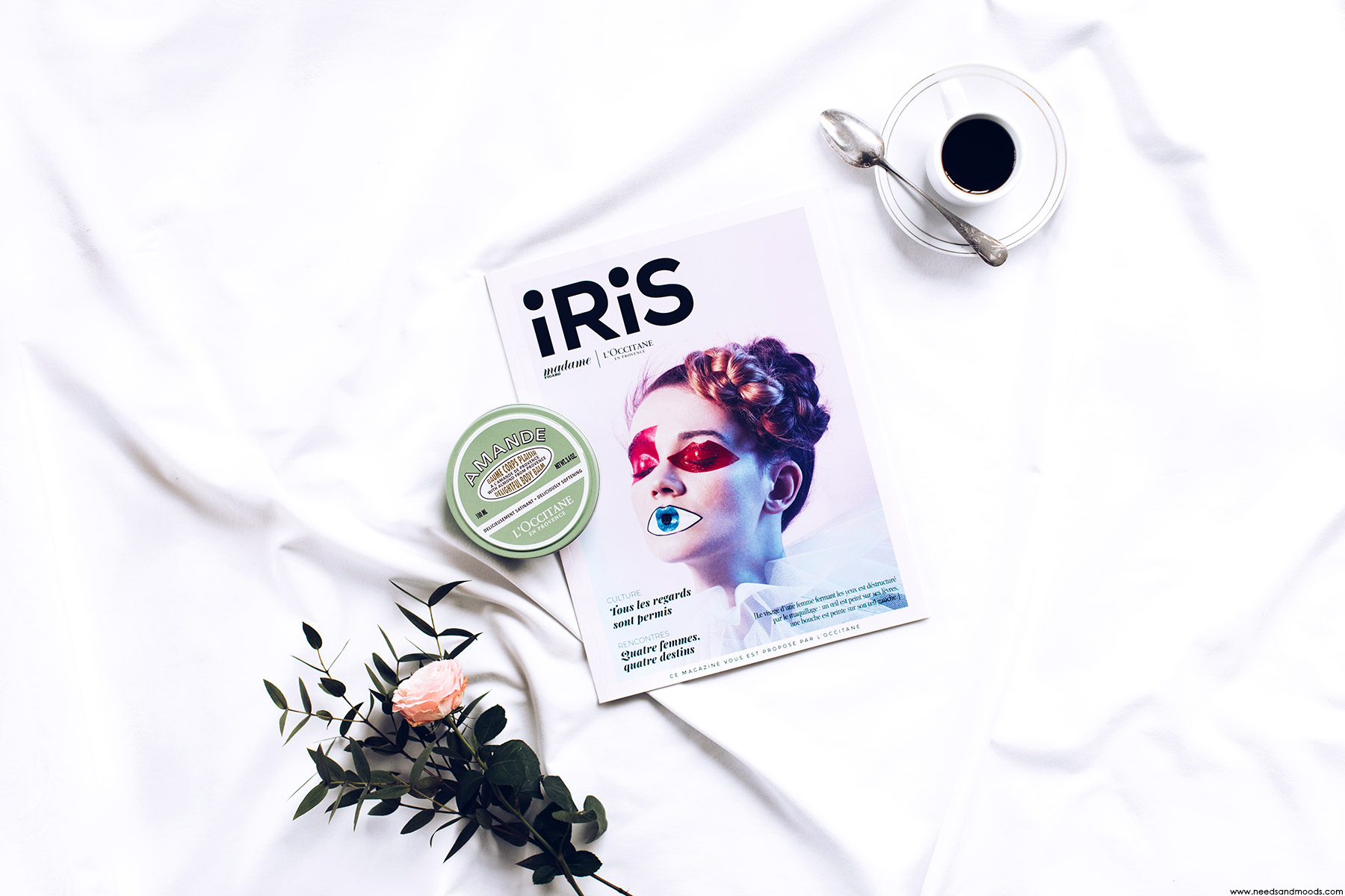 loccitane iris magazine