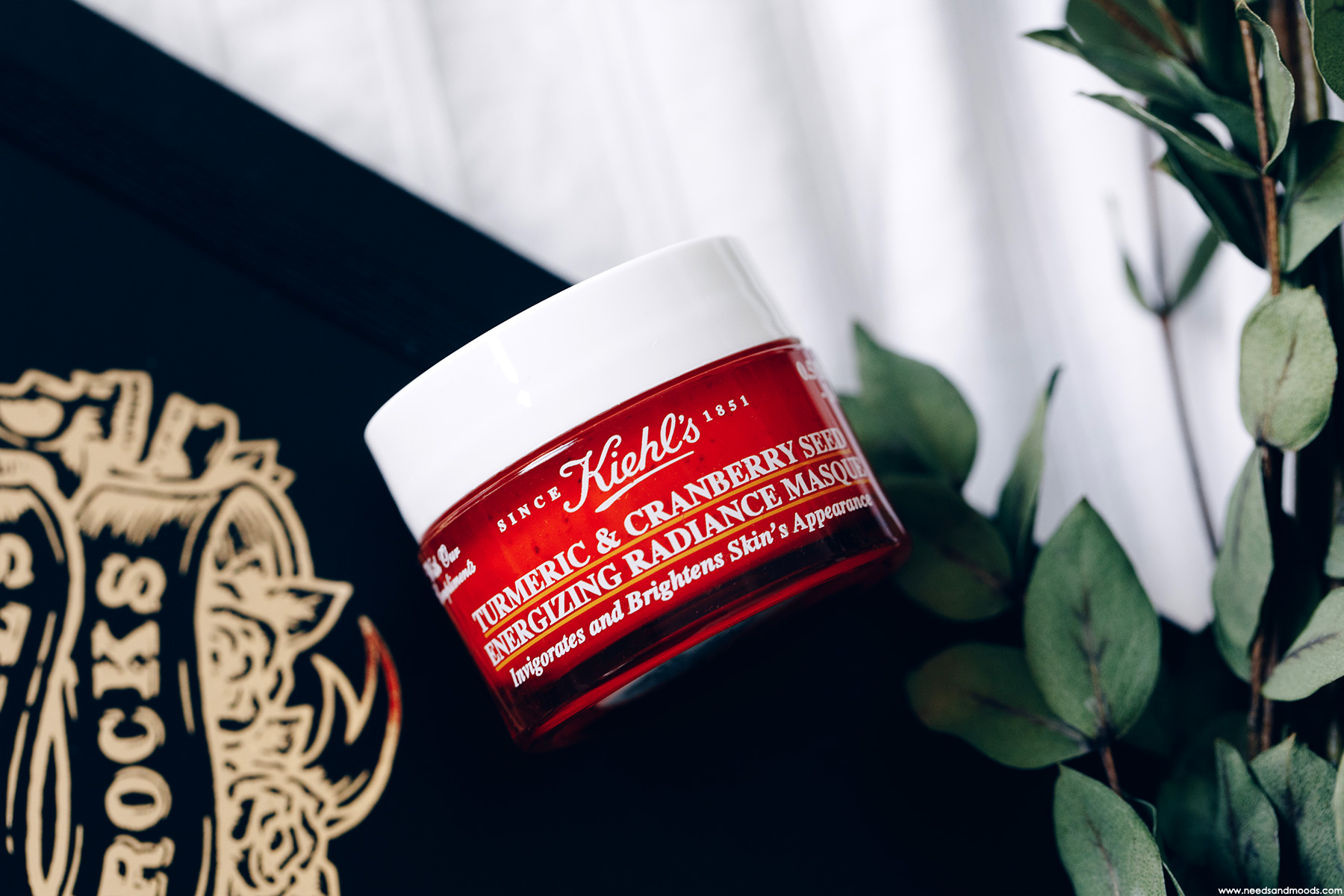 calendrier avent kiehls 2018 turmeric cranberry energizing radiance masque