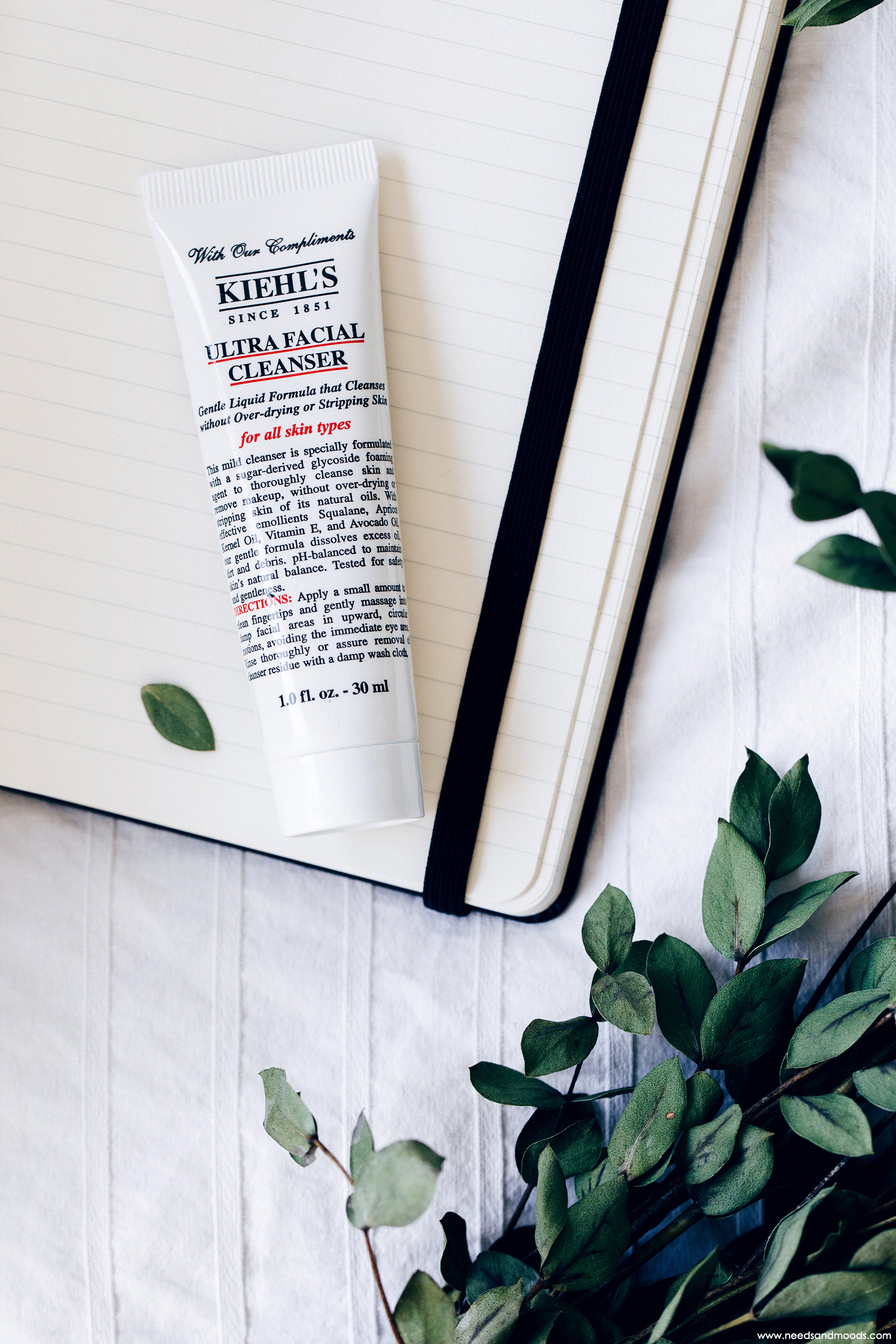 calendrier avent kiehls 2018 ultra facial cleanser