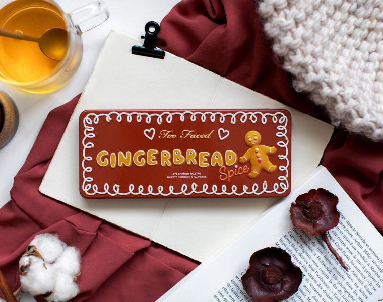 too faced gingerbread spice palette avis