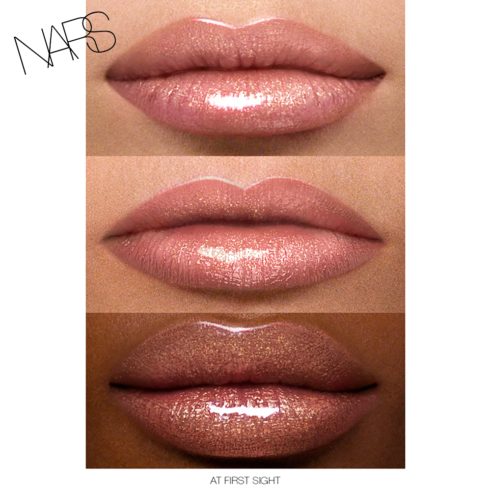 NARS Full Vinyl Lip lacquer at first sight swatch