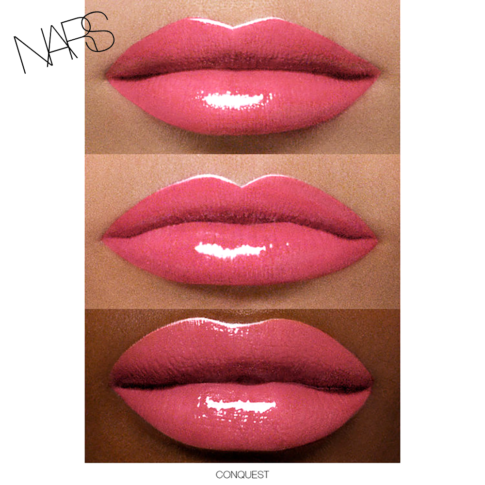 NARS Full Vinyl Lip lacquer conquest swatch