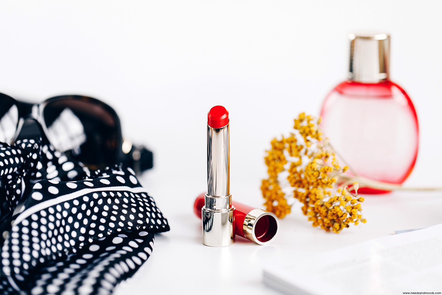 clarins joli rouge lacquer lipstick