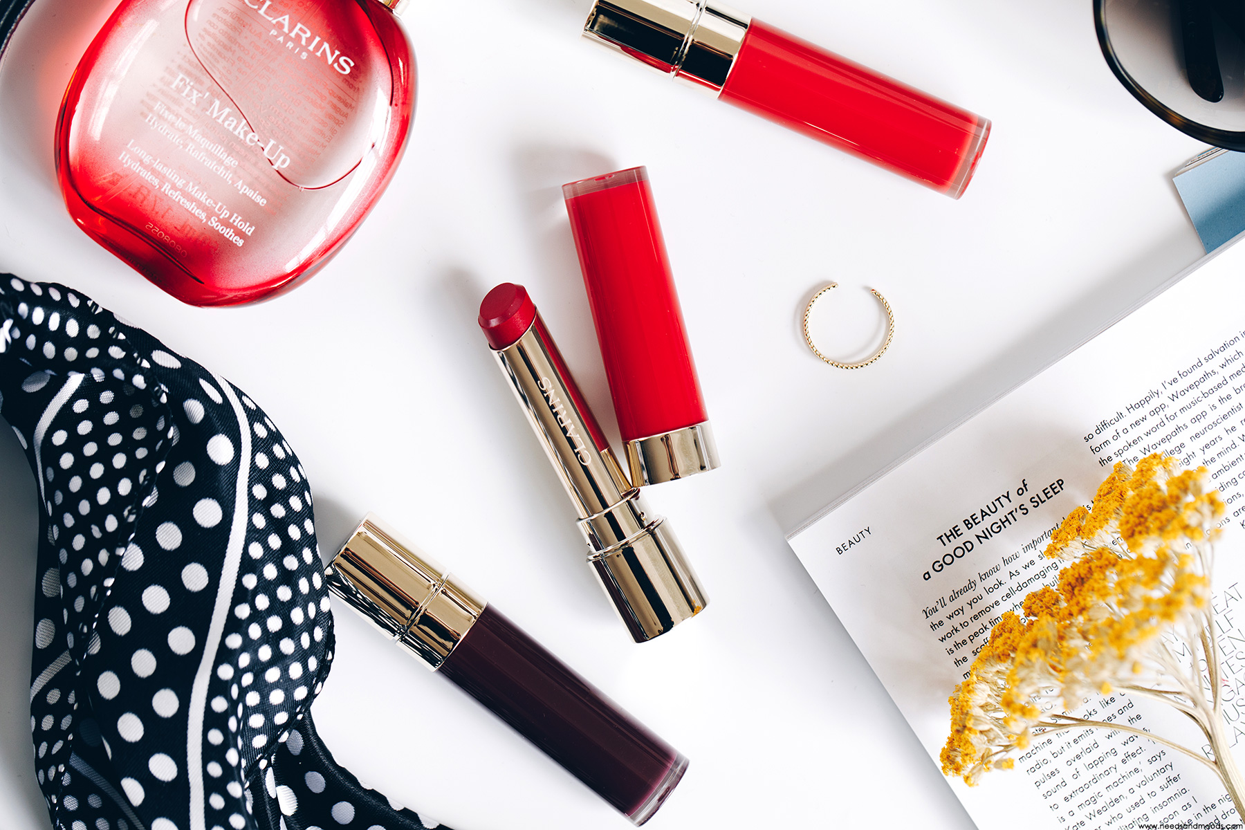 clarins joli rouge lacquer