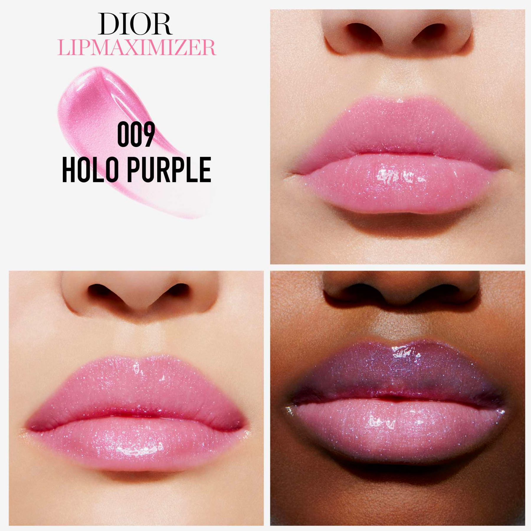 dior lip maximizer holo purple swatch
