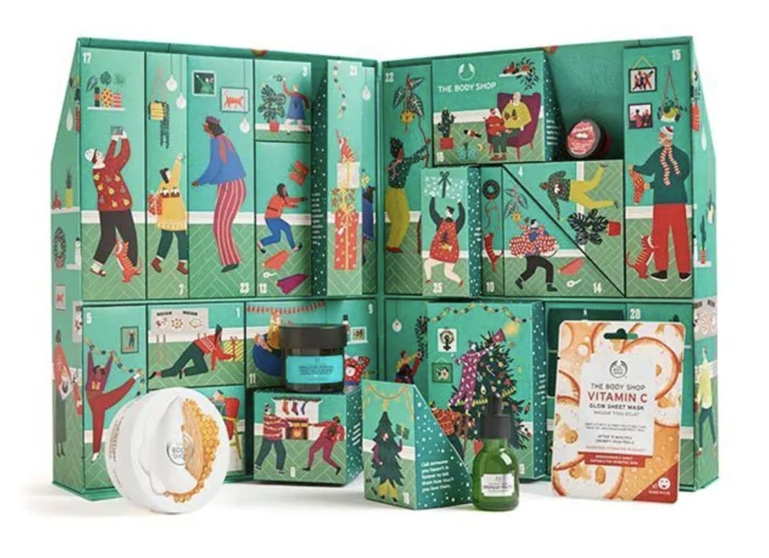 calendrier avent 2020 the body shop ultime