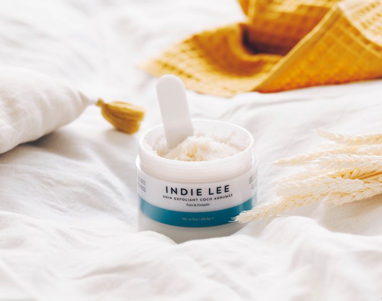 indie lee coconut citrus scrub