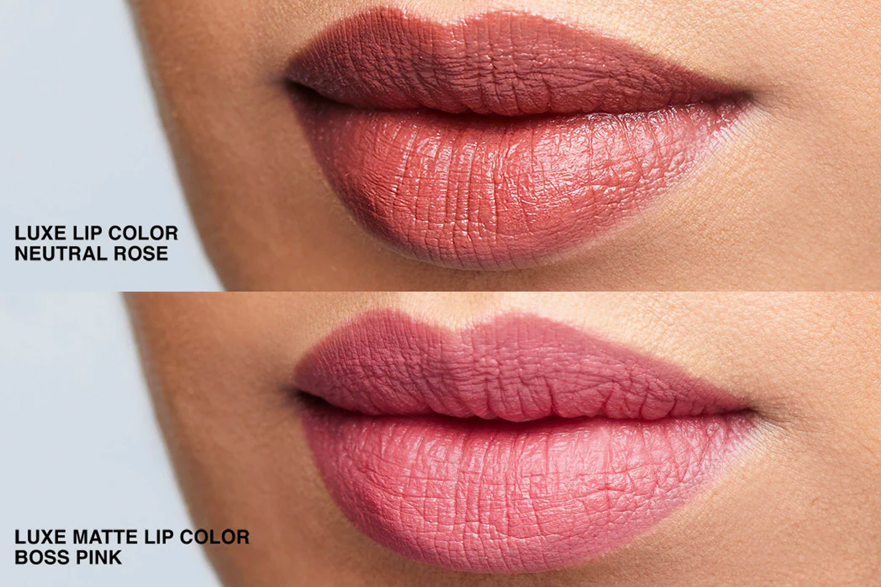 bobbi brown luxe shine intense lipstick neutral rose boss pink