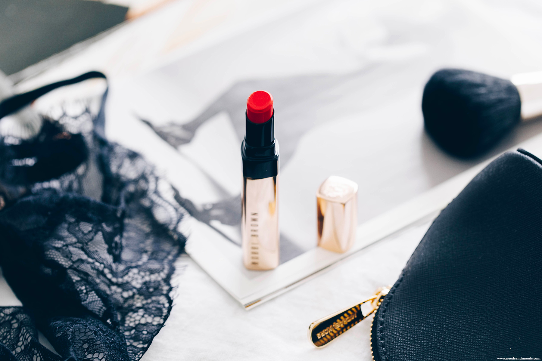 bobbi brown luxe shine intense lipstick test