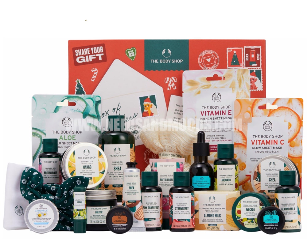calendrier avent the body shop 2022