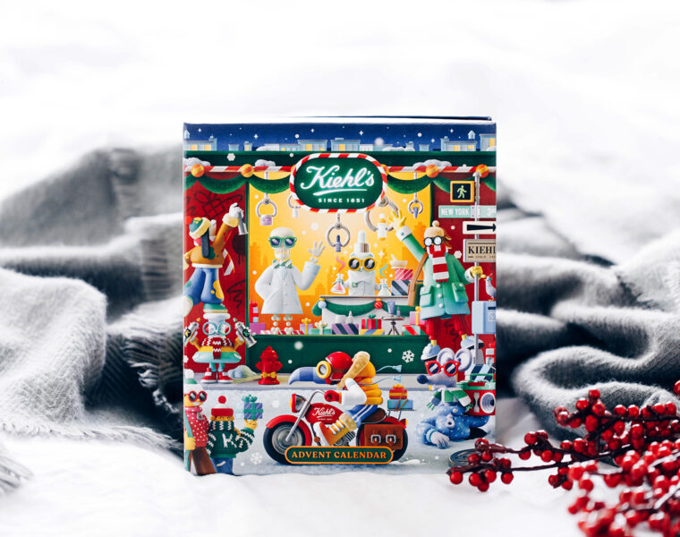 calendrier de lavent kiehls 2022