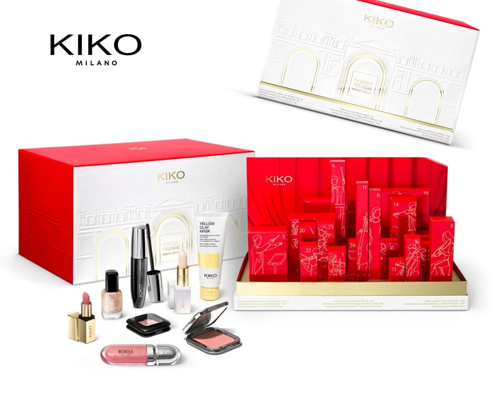 calendrier de lavent kiko 2023 maquillage